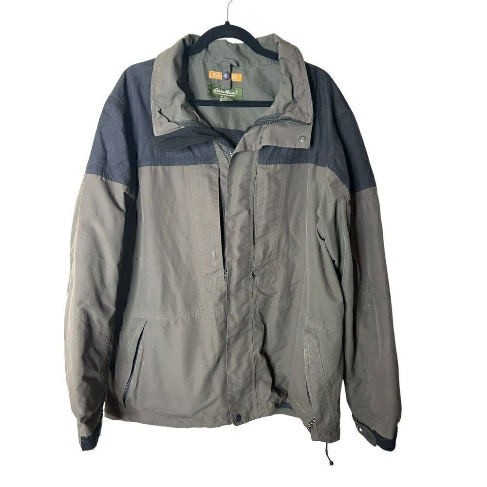 Eddie Bauer Outdoor Outfitters Jacket Army-Green Mens Size L